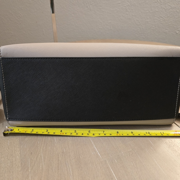 Kate Spade Black and Cream Satchel Bag